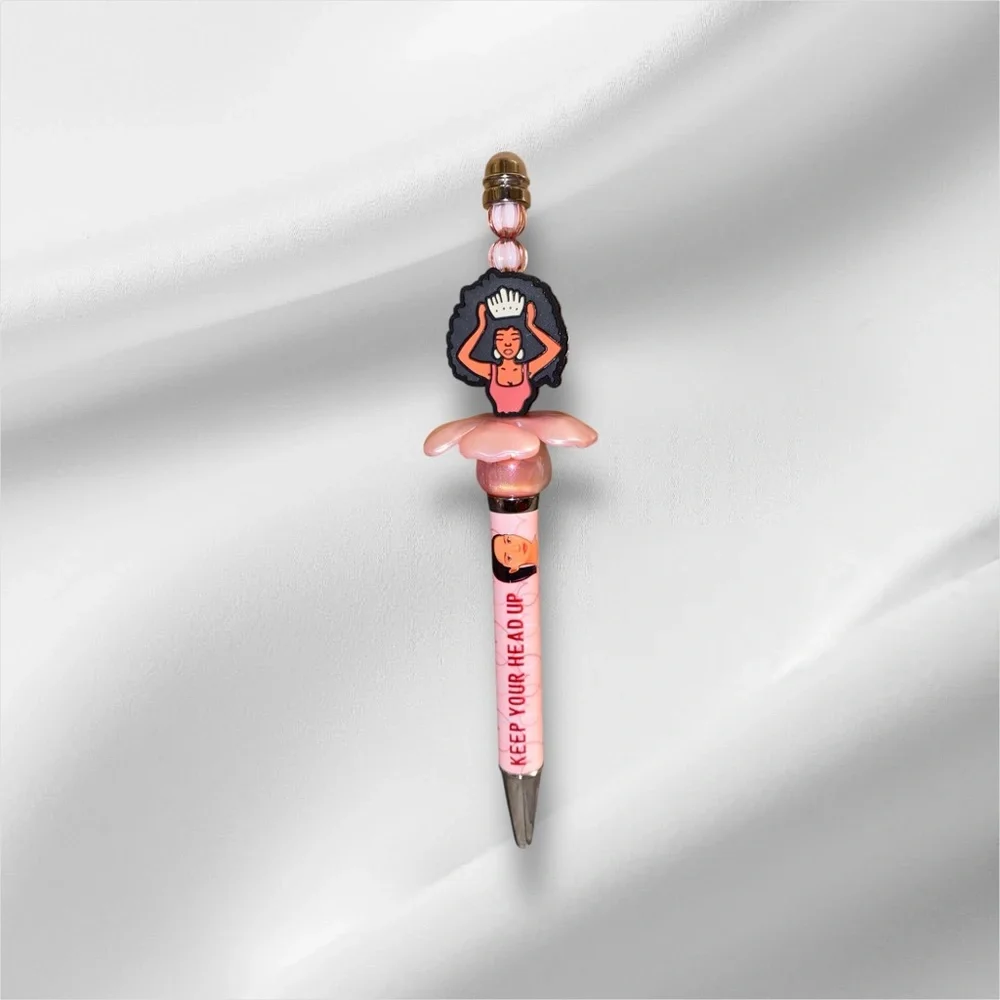 “Keep Your Head Up” Decorative Pen with Inspirational Design